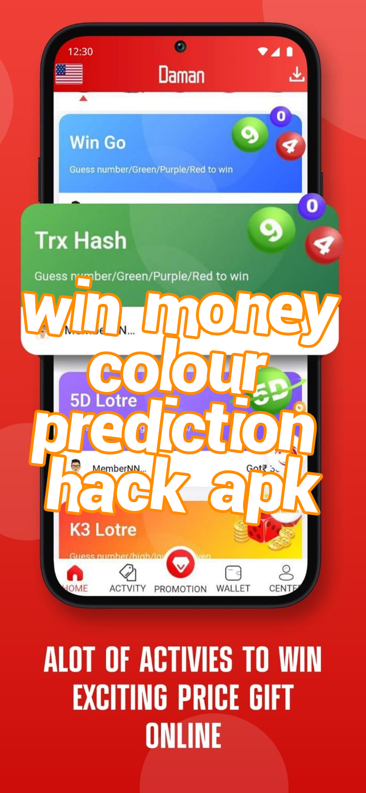 win money colour prediction hack apk Screenshots